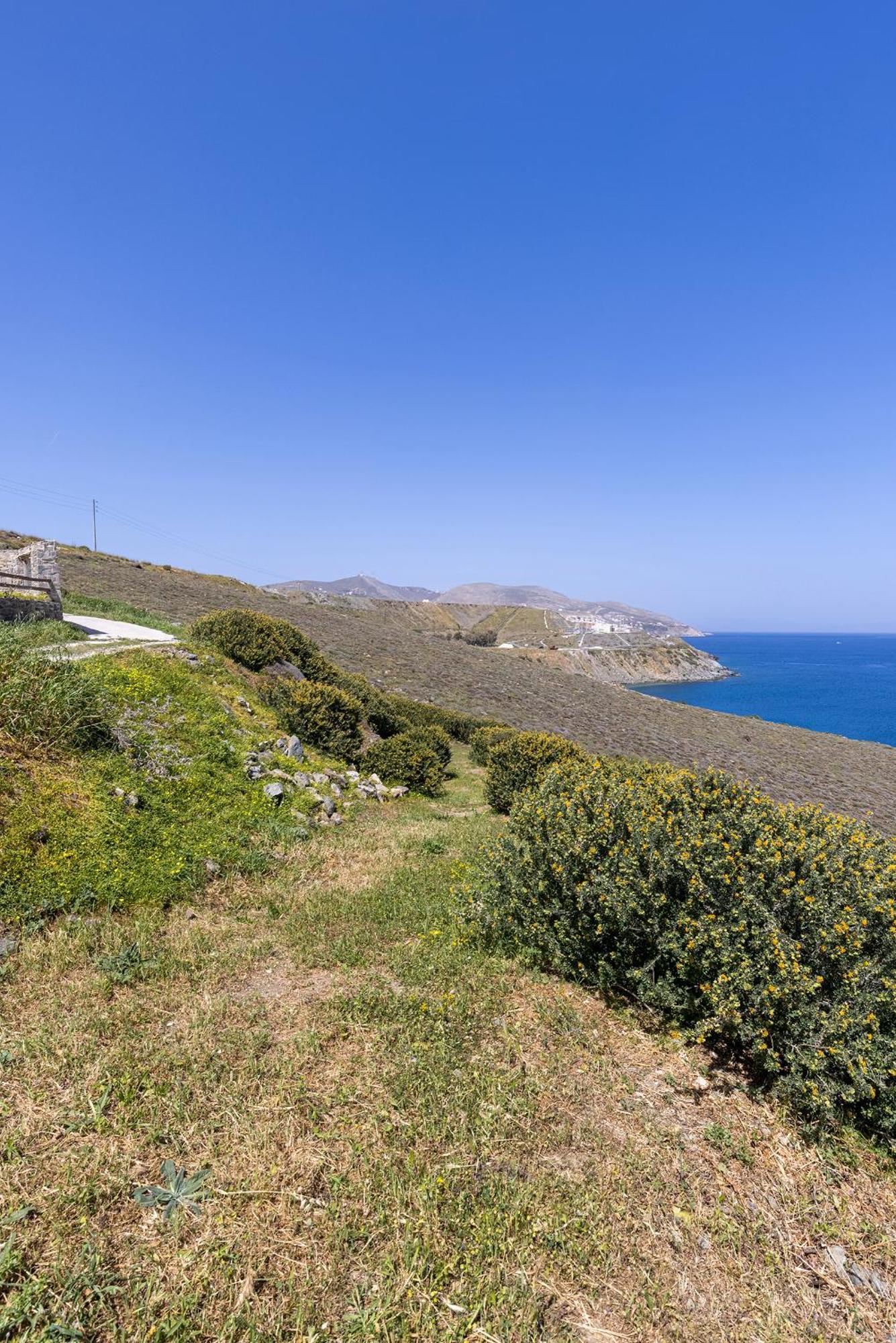 Aegean View - Seaside Apartment In Syros 아졸림노스 외부 사진